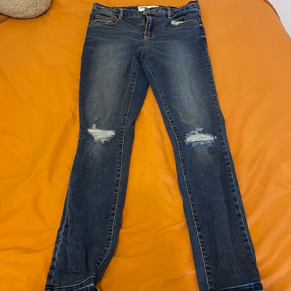 Garage dark denim jeans